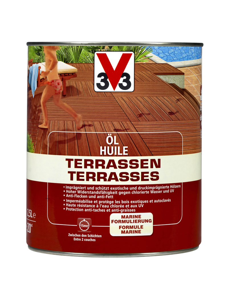 Huile Terrasse Bois Extérieur V33