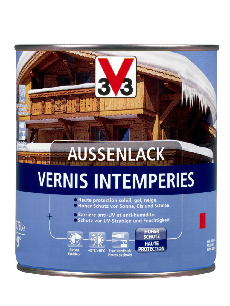 Vernis Bois Extérieur Intempéries Chalets Et Bardages V33 7707